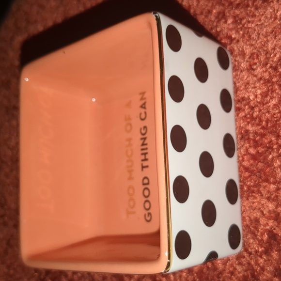 •🖤Rosanna Polka Dot Coral Dish - Picture 3 of 8